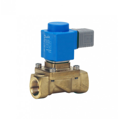 Danfoss Клапан электромагнитный EV250B с катушкой нормально закрытый Ду18 3/4 В | 032U161402