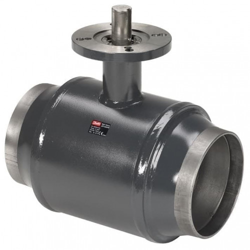 Danfoss JIP Premium WW Кран шаровый Ду80 Ру25 под приварку без редуктора | 065N0137