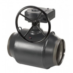 Danfoss JIP Premium WW Кран шар Ду150 Ру25 WG (приварной, с редуктором, стандартный проход) | 065N0151G