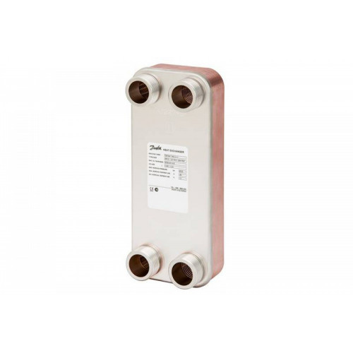 Паяный пластинчатый теплообменник Ридан XB-25CR-16 320x90x33мм| 004B2038R