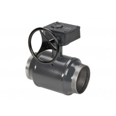 Danfoss JIP Premium WW Кран шар Ду400 PN25 WG (приварной, с редуктором, стандартный проход) | 065N0176G