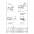 Клапан термостатический RA-N ДУ 15 Угловой | Danfoss 013G4201 RTR-N